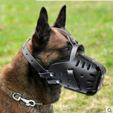 cowhide dog muzzle